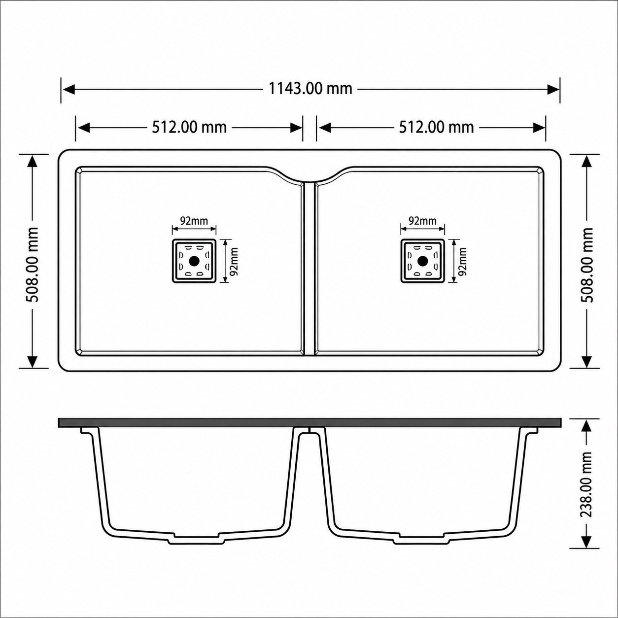 OXO-ARC DUO, quartz (view 2)